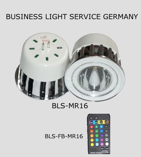 LED Spot mit Fernbedienung